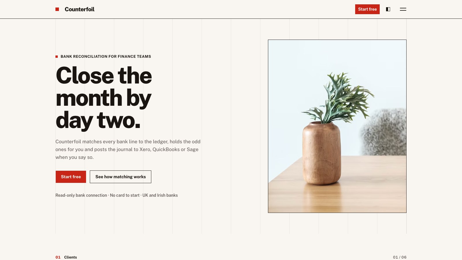 Counterfoil screenshot 1