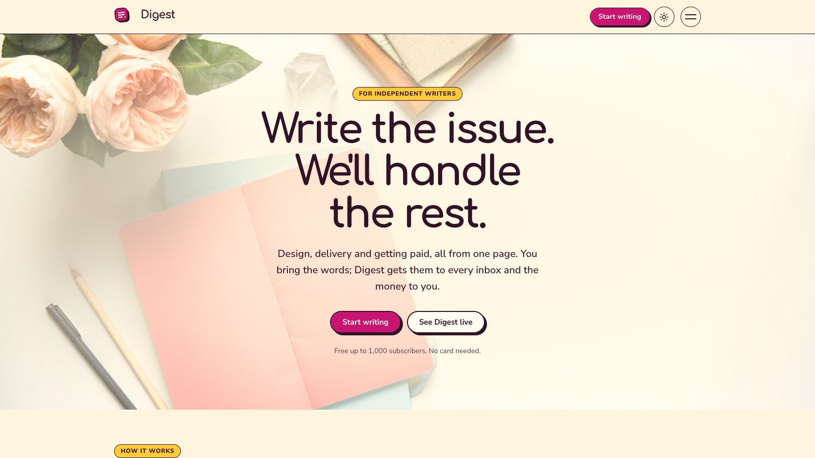 Digest screenshot 1