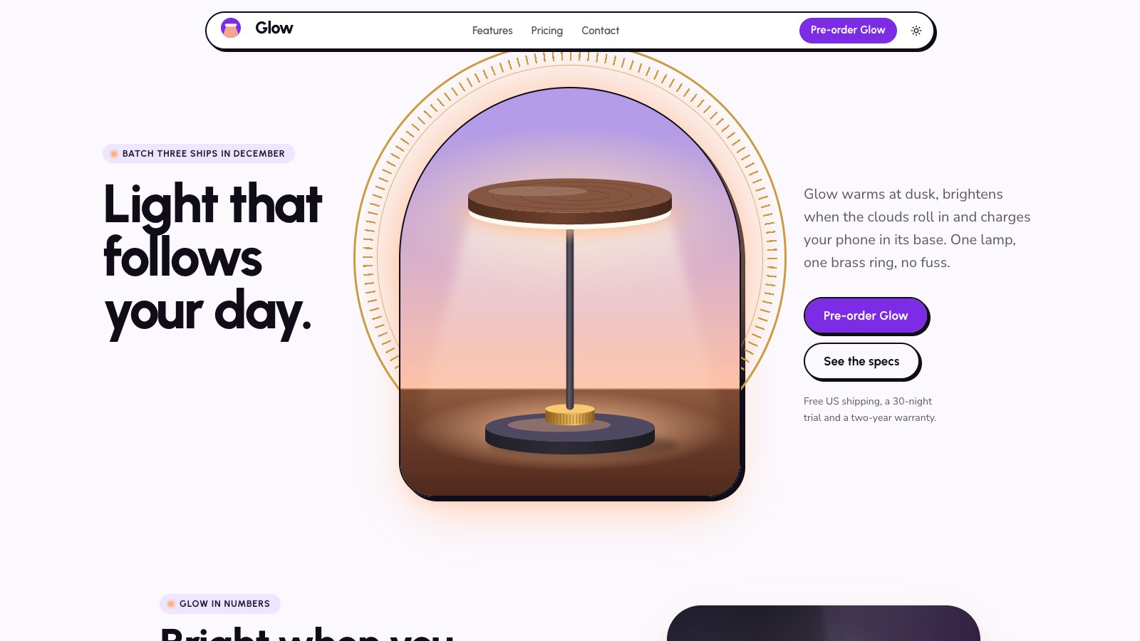 Glow screenshot 1