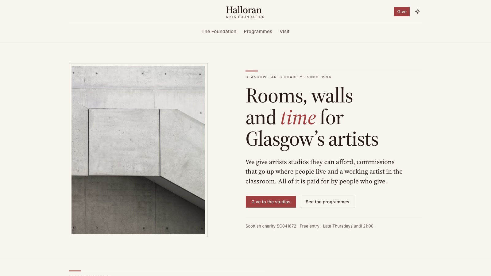 Halloran screenshot 1