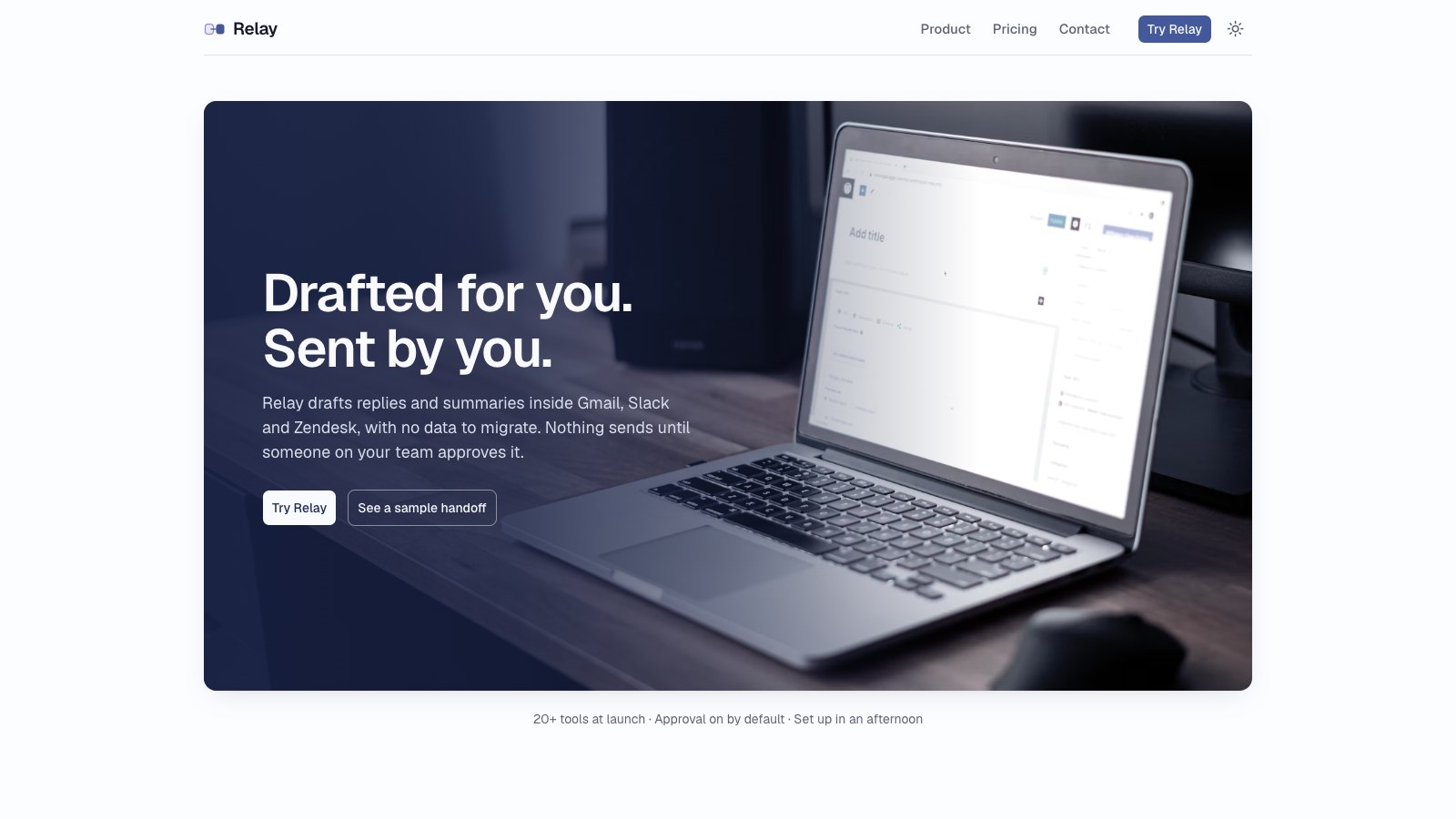 Relay screenshot 1