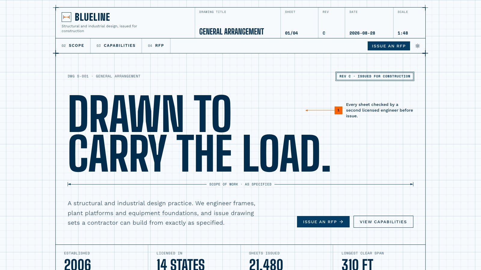 Blueline screenshot 1