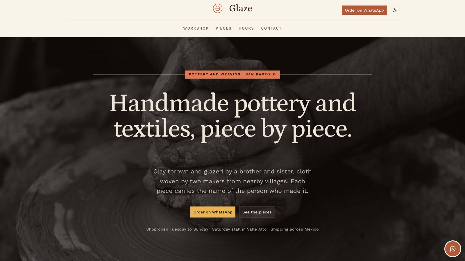 Glaze screenshot 1