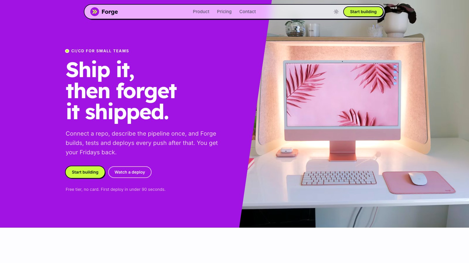 Forge screenshot 1