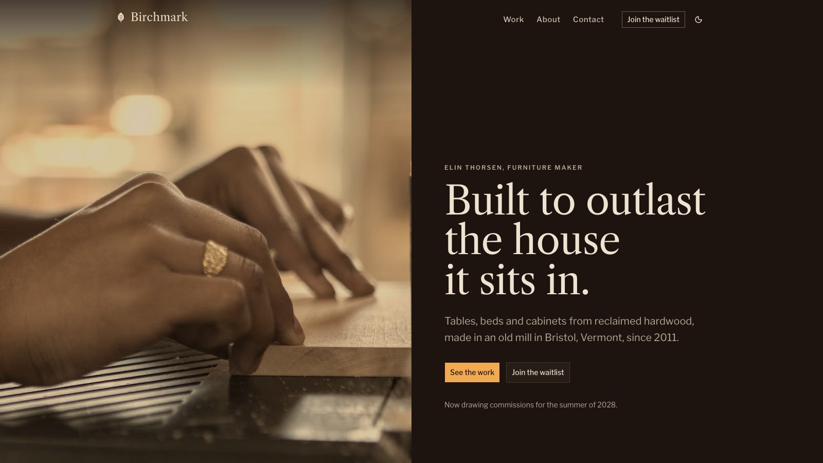 Birchmark screenshot 1
