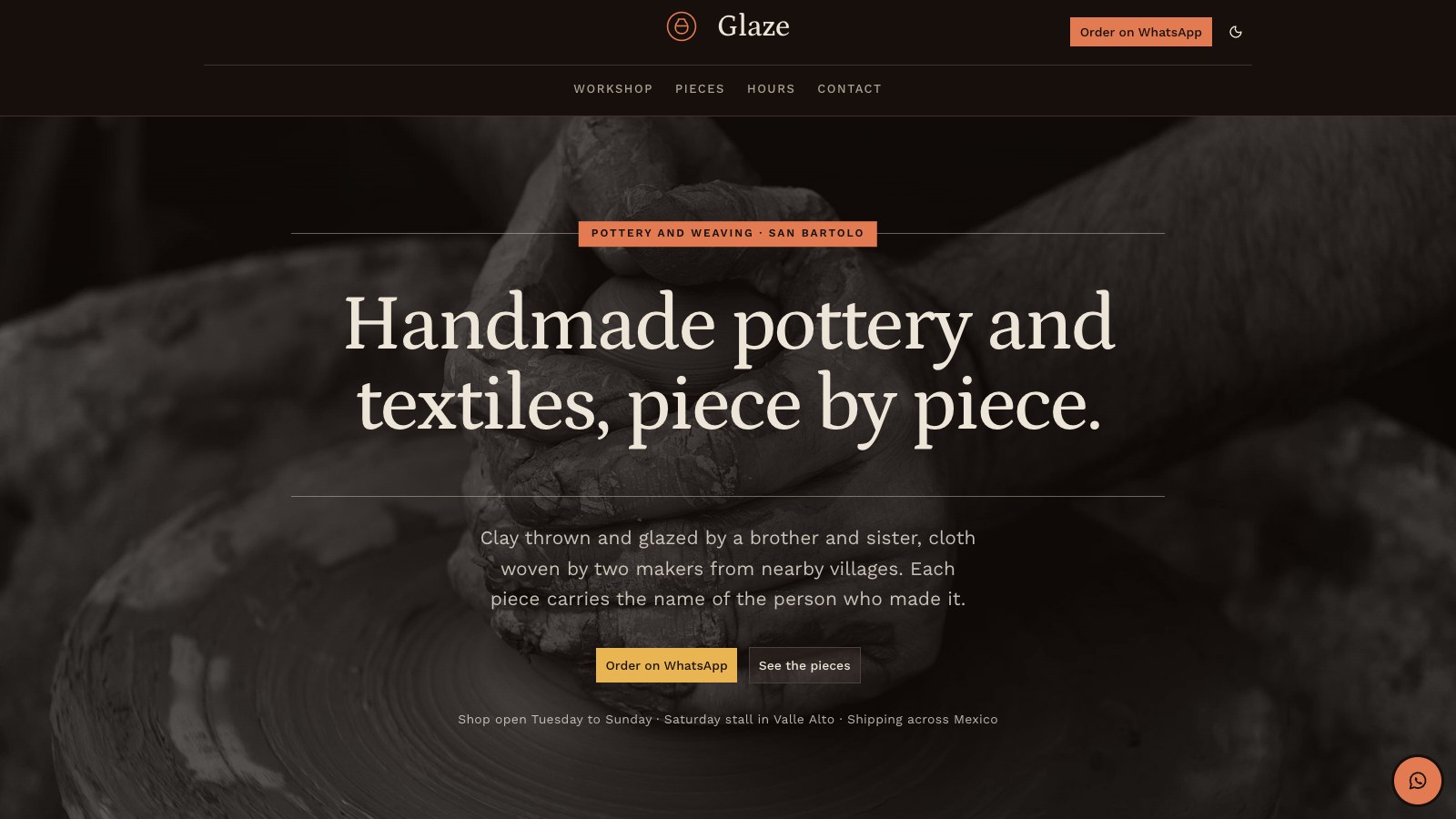 Glaze screenshot 2
