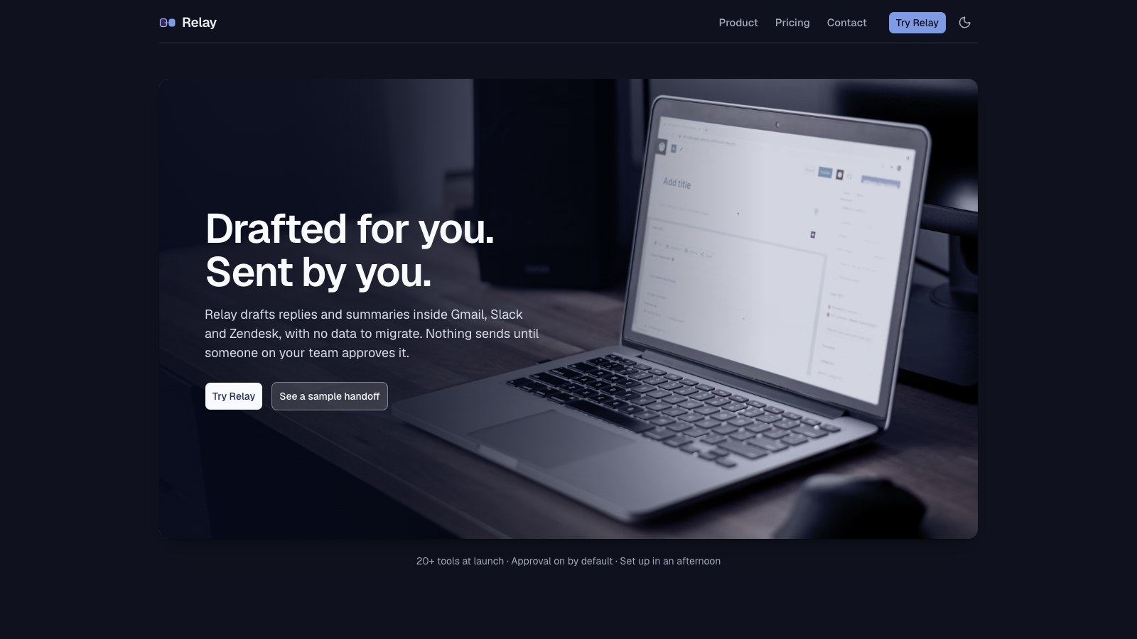 Relay screenshot 2