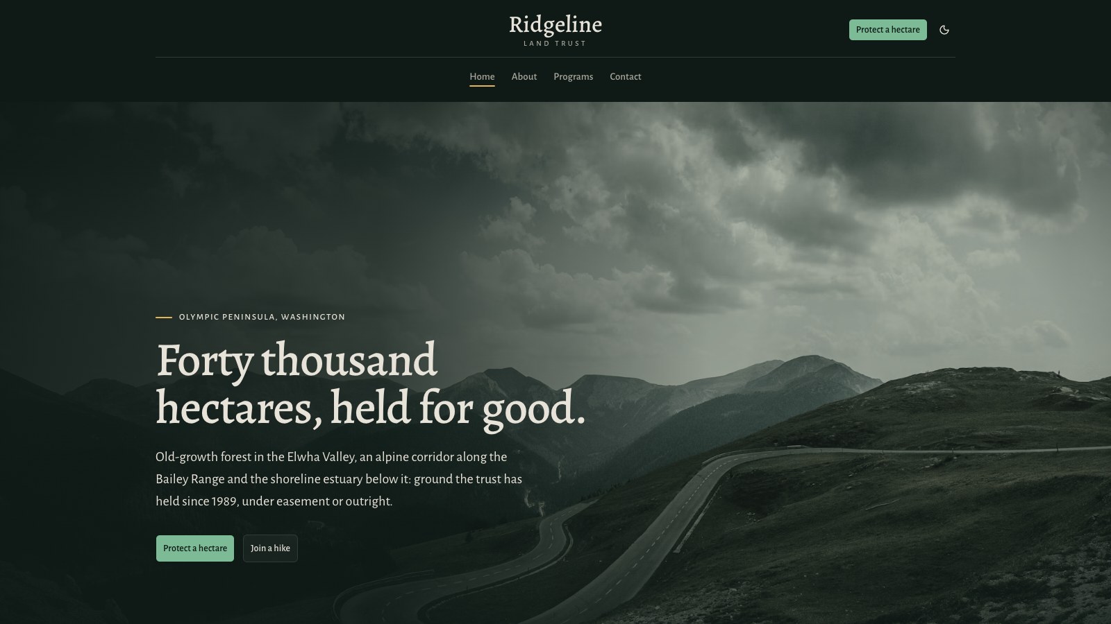 Ridgeline screenshot 2