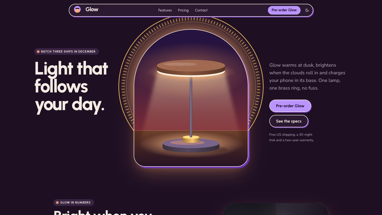 Glow screenshot 2
