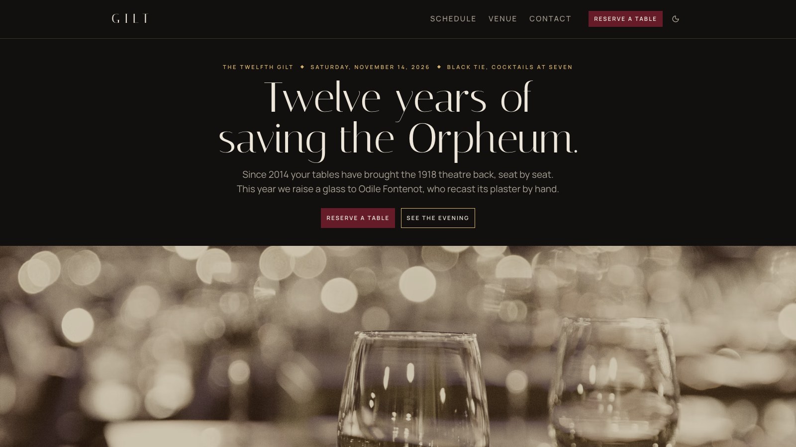 Gilt screenshot 2