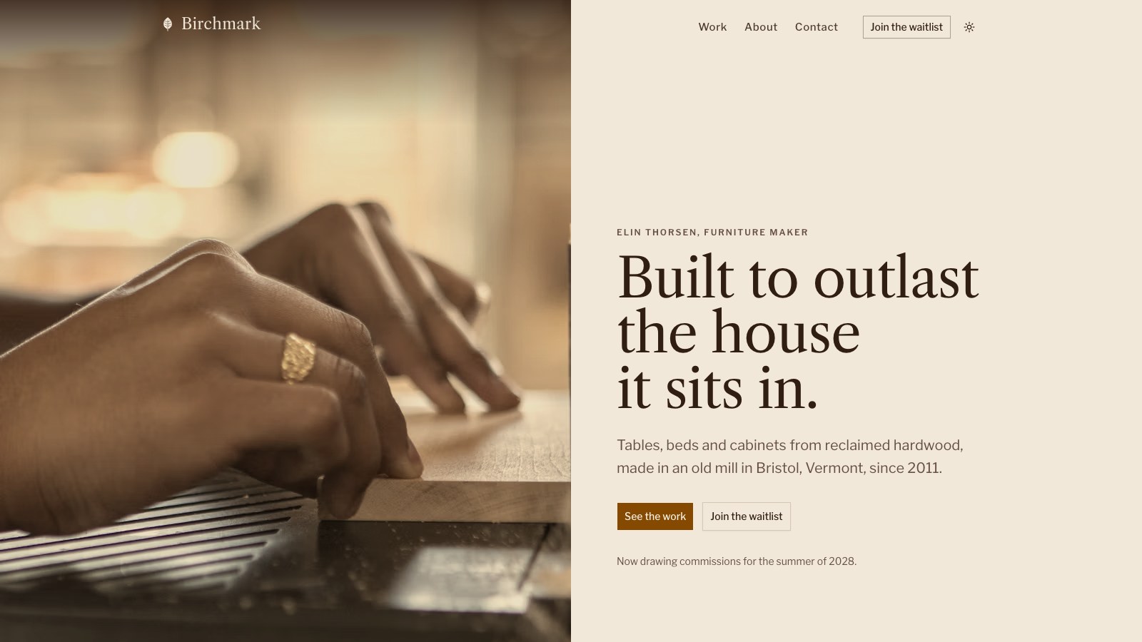 Birchmark screenshot 2