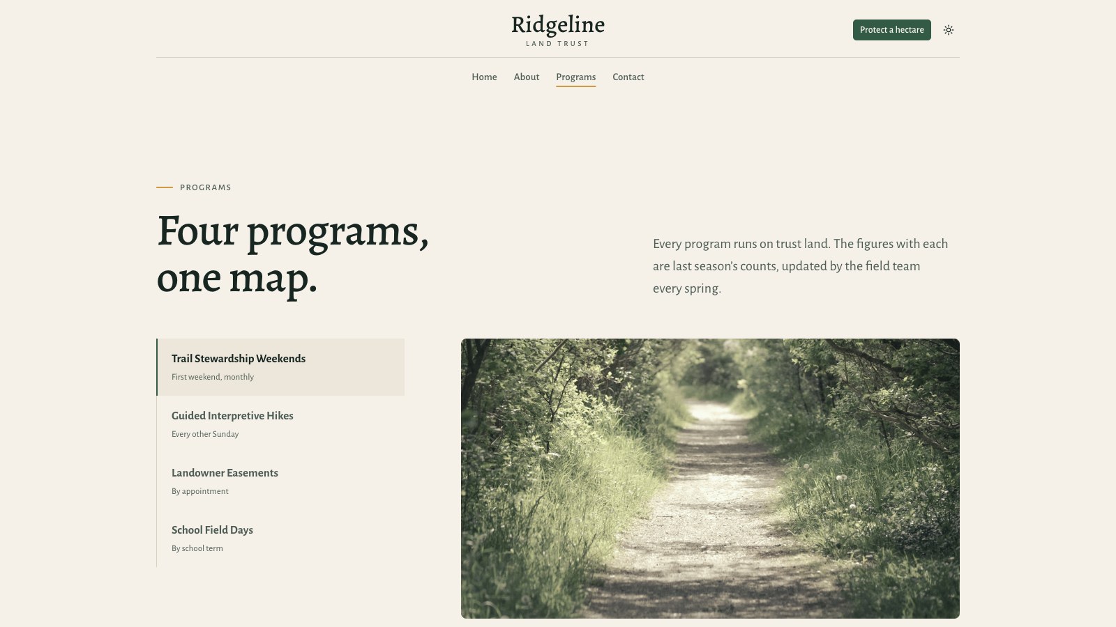 Ridgeline screenshot 3