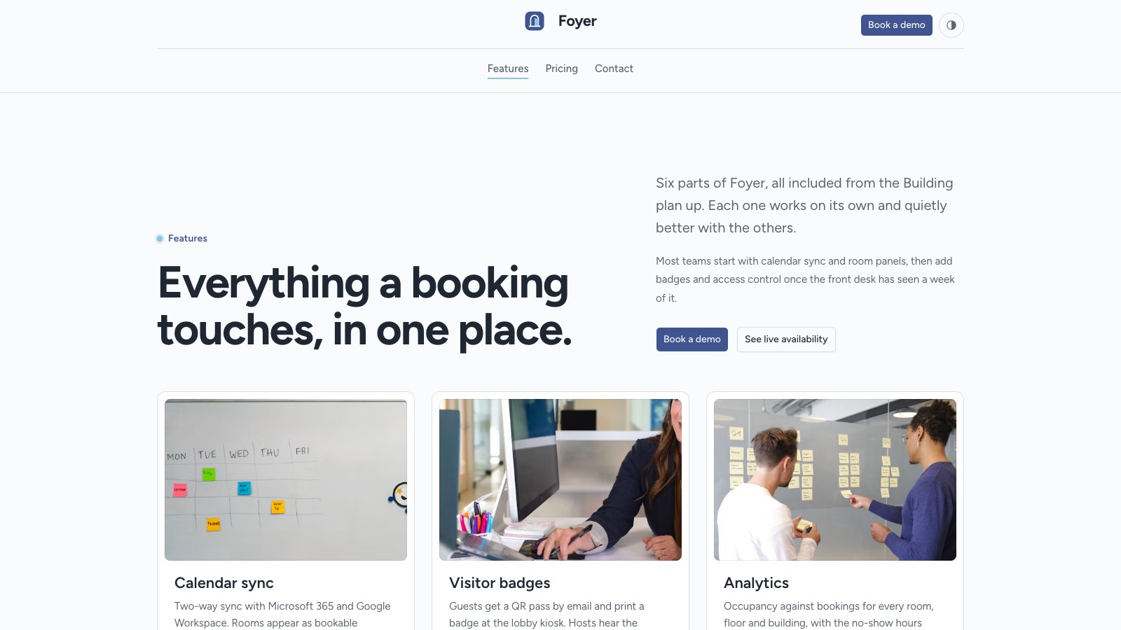 Foyer screenshot 4